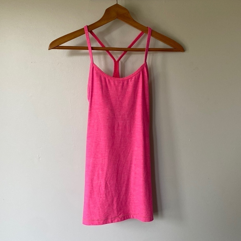 Lululemon tank top pink size 4